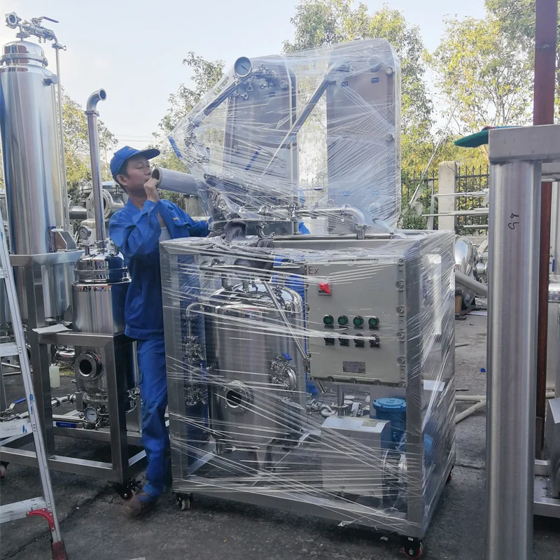 Односторонний падающий пленочный испаритель, вакуумный Испарительный концентратор