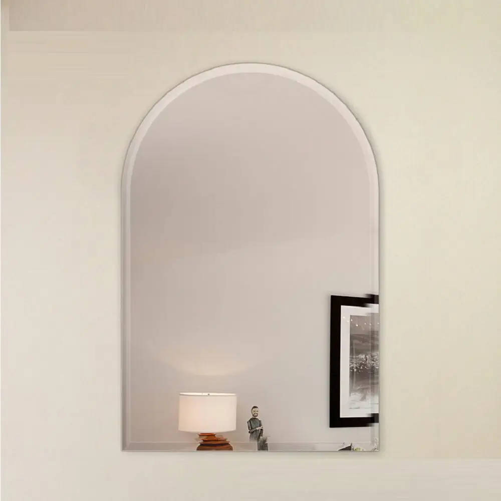 4mm 5mm  Decorative Home Decor Luxury Wholesale Wall Mounted Bevel Mirror Bathroom Mirror with bevel edge