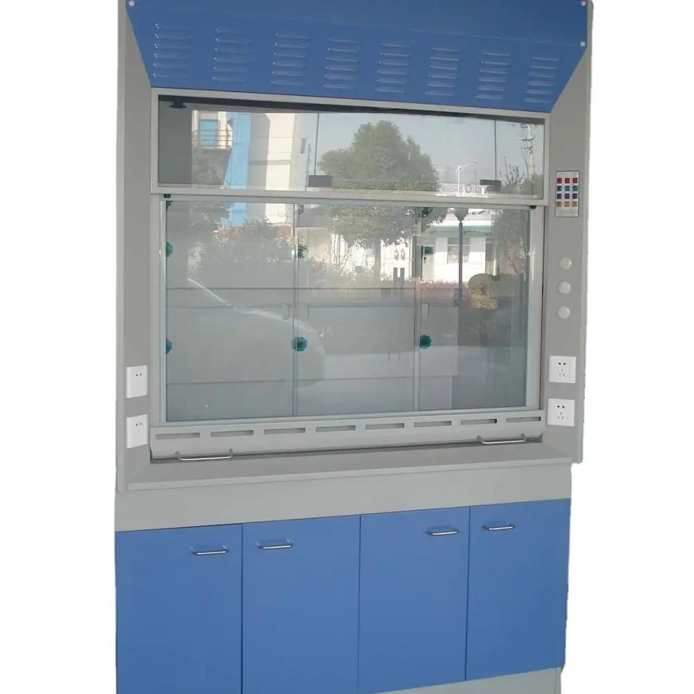 Universal Exhaust fume Hood for Chemical  air flow  with cabinet