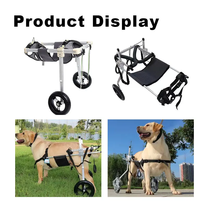 Dog Wheelchair Cart Doggy cat Wheelchair with Disabled Hind Dog Wheelchair for Back Legs