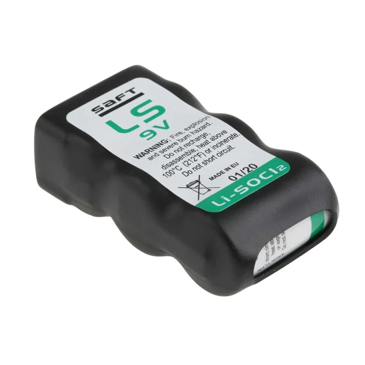 SAFT LS9V LS 9V Primary Lithium Battery