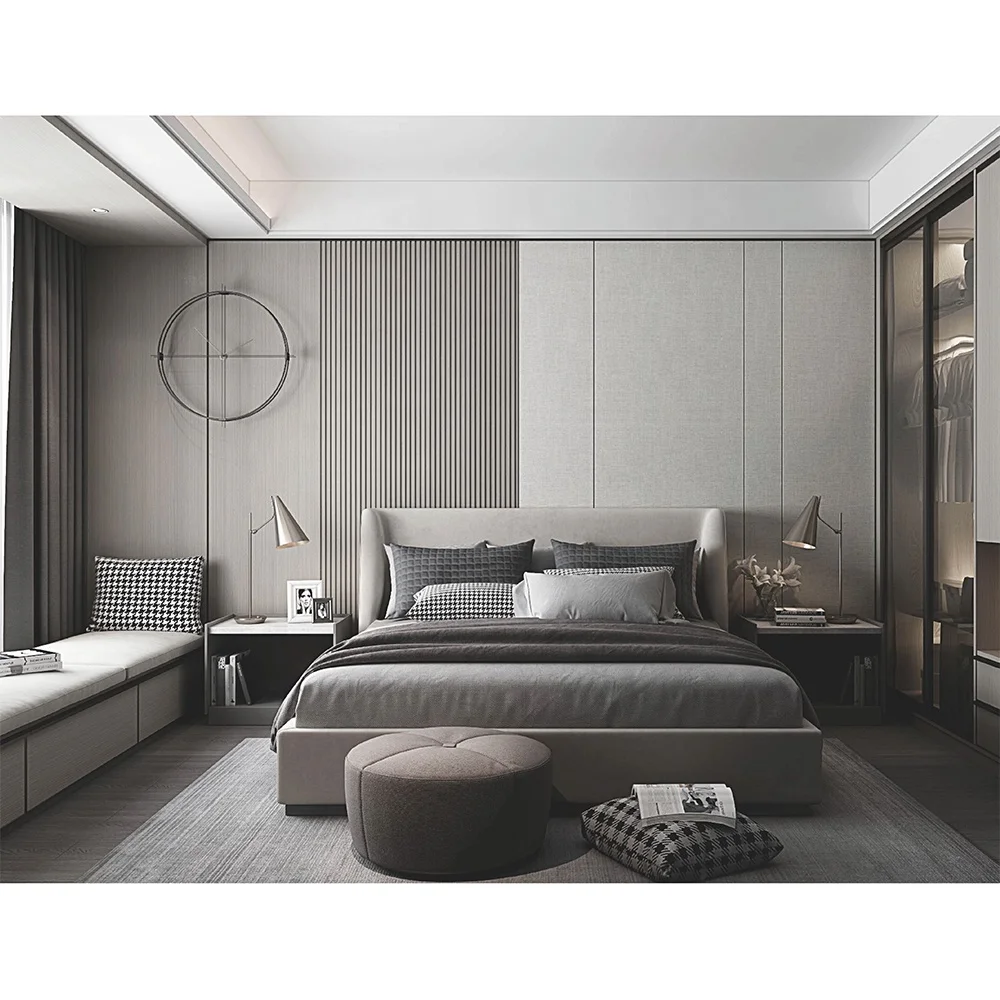 Brilliance Customized overall design background wall environmental protection OSB board wallboard