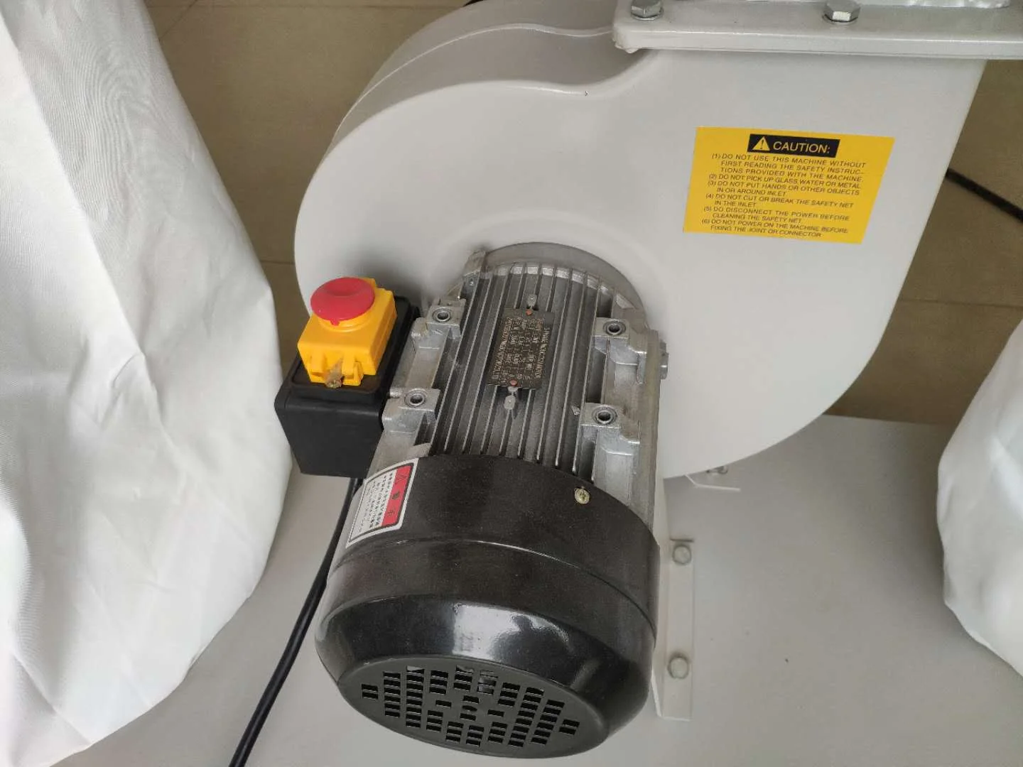 Hot-sale Dust Collector For Industrial and Woodworking Machine Two Bags Dust Collection 5HP FM-4