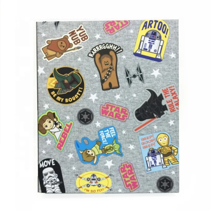 School Office Supply For Document Hardcover Cardboard Folder Paper Custom Logo Cartoon Folder