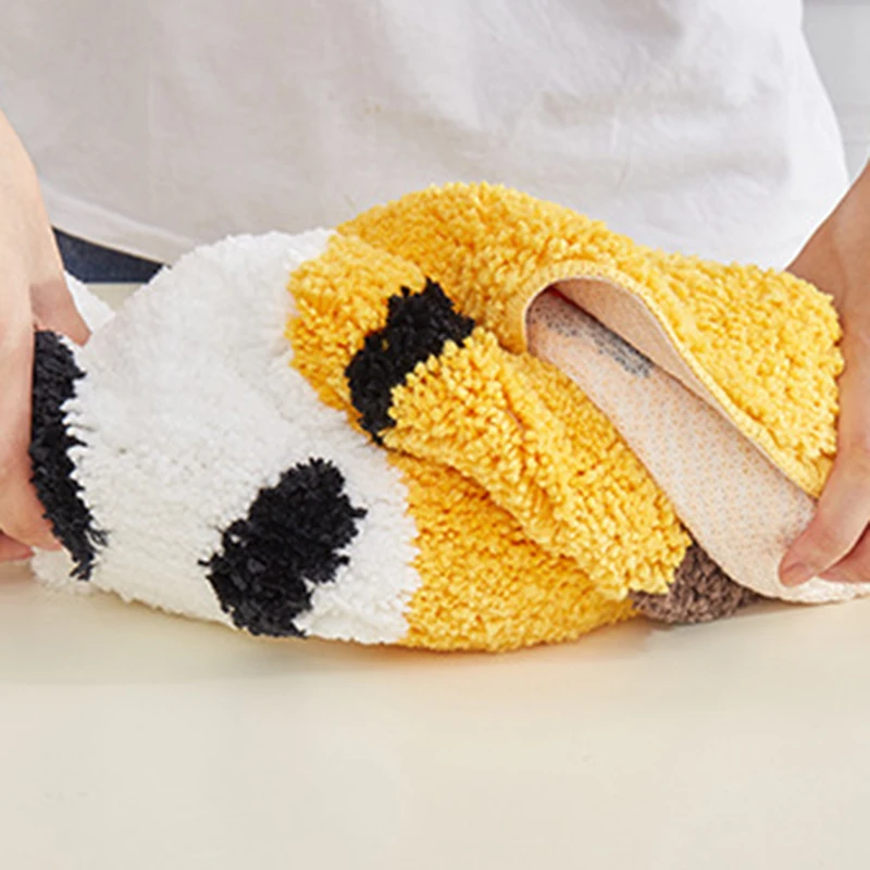New Design Cute Microfiber Bath Mats Animal Print Soft Plush Absorb Water Area Rug For Bathroom/Living Room/Bedroom