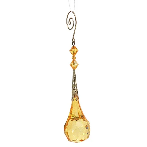 Acrylic Icicle Hanging Drops Ornament For Christmas Party Tree Pendant