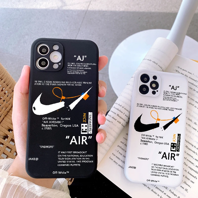 LOGO Custom Phone Case for iPhone 13 12 11 Pro Xs X XR Max 8 7 SE Brand Customize Silicone Cases Soft Black Cover