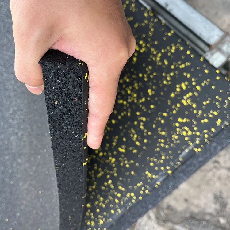 Product Floor Gym Mat Sheet Interlocking Elastic Rubber Tile Rubber Floor Interlock Rubber Mat