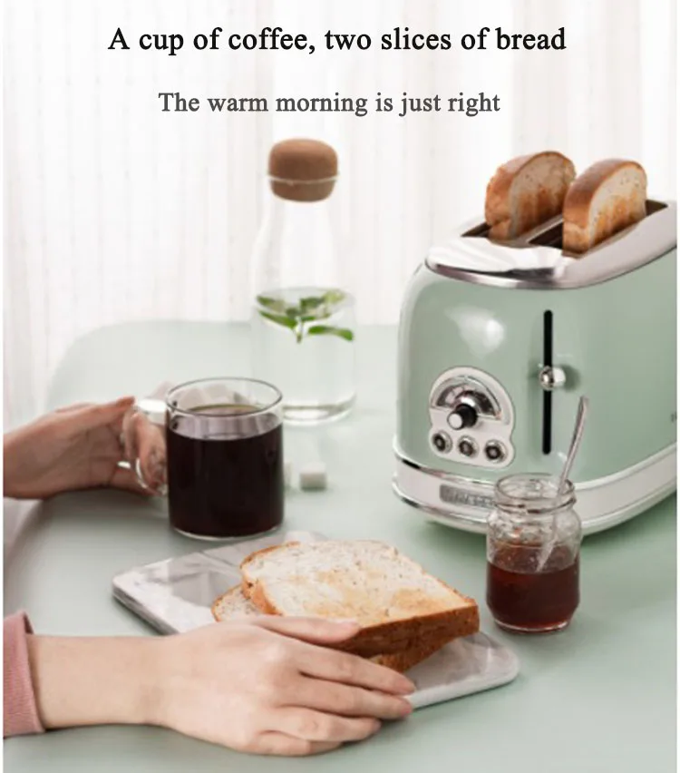 Toaster 2 Slice Stainless Steel Toasters with Cancel