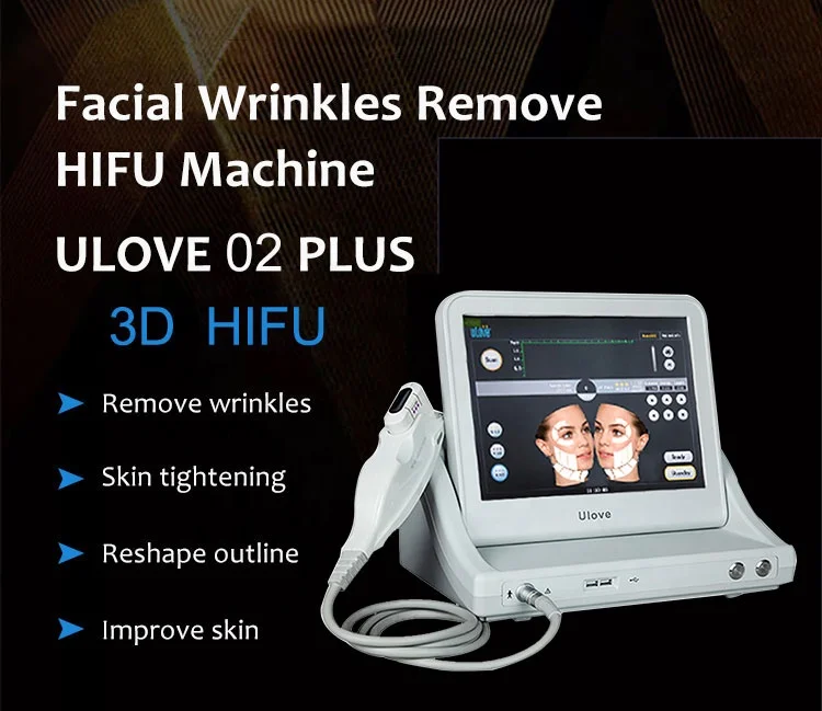 Best price 10000shots portable hifu 8d anti-aging ultrasound face lift machine korea 7D hifu mini