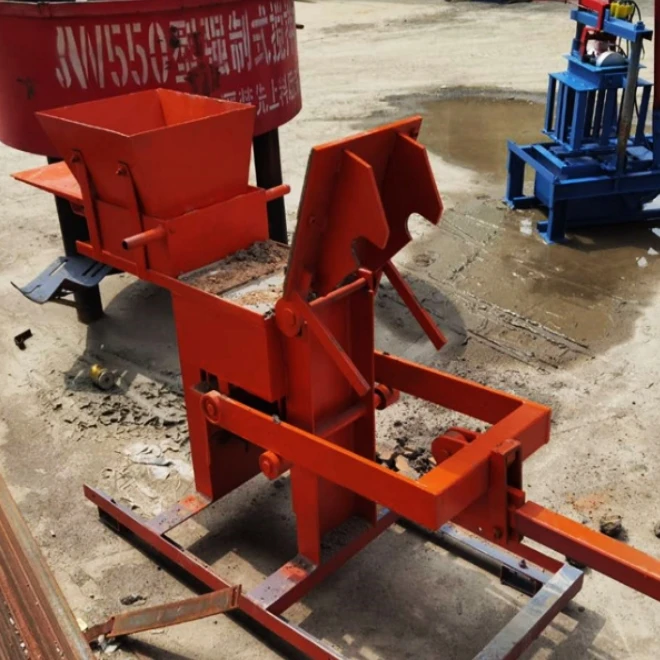QMR2-40 High Quality Manual Compressed Interlocking Clay Earth Soil Cement Block Brick Making Machine Price