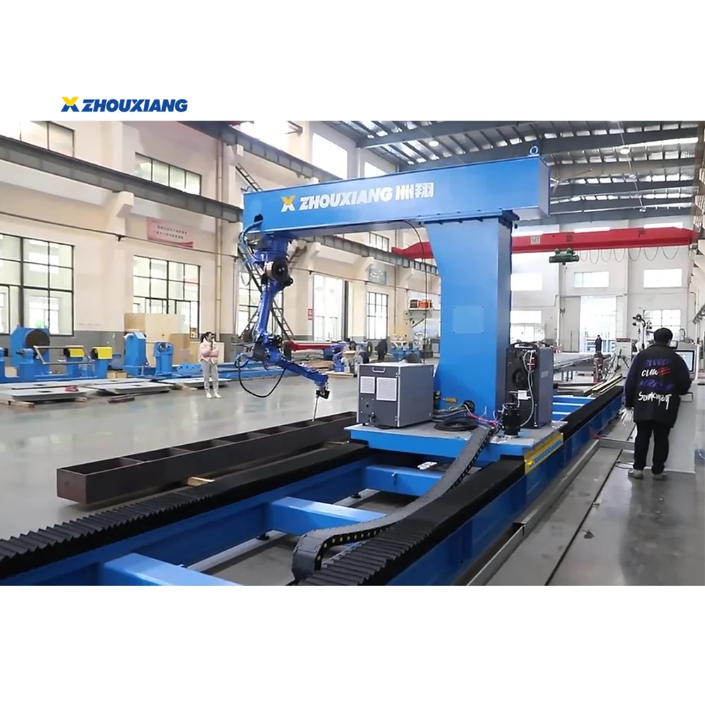 Integrated Cantilever Robot 7 Axis Robotic Arm Industrial Welding Workstation