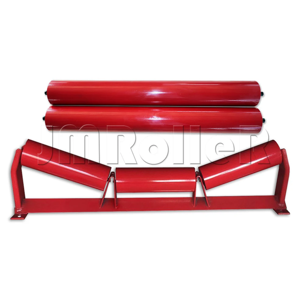 Conveyor Carrying Idler Rollers To Keep Belt Running In Track For Tube Conveyor System
