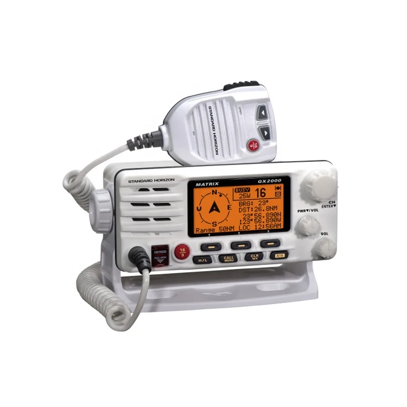 Морская электроника стандарт связи морской навигации horizon GX2000 2100 класс D DSC AIS VHF радиотелефон трансивер