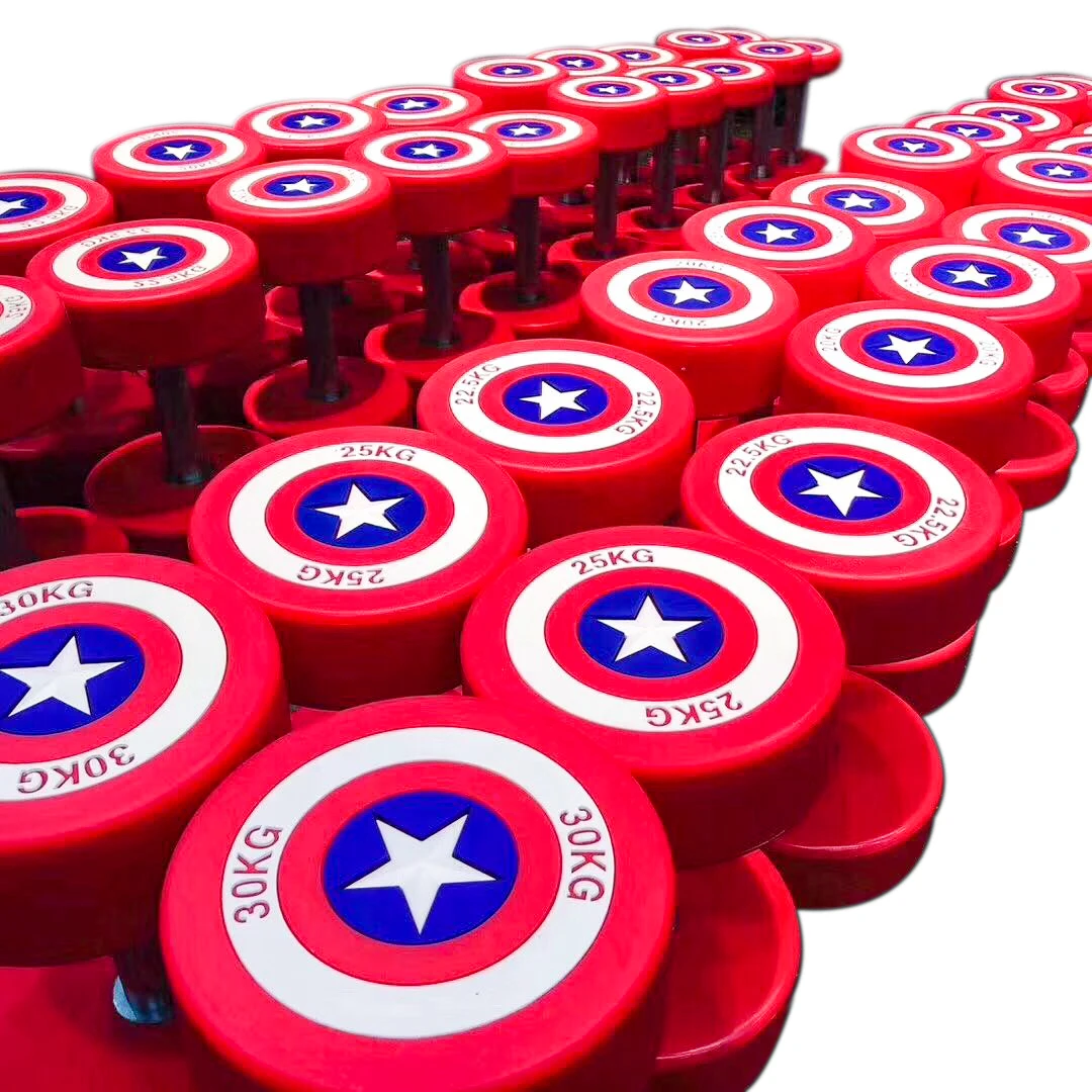 Оборудование для спортзала, набор гантелей для упражнений, домашний набор гантелей для тяжелой атлетики, Бесплатные гантели кг