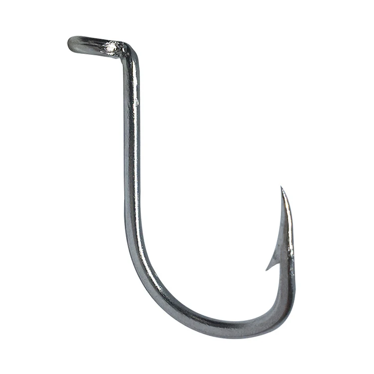 Wholesale Stainless Steel Jigging Hooks Freshwater Octopus Saltwater Fishing Hook with Ring