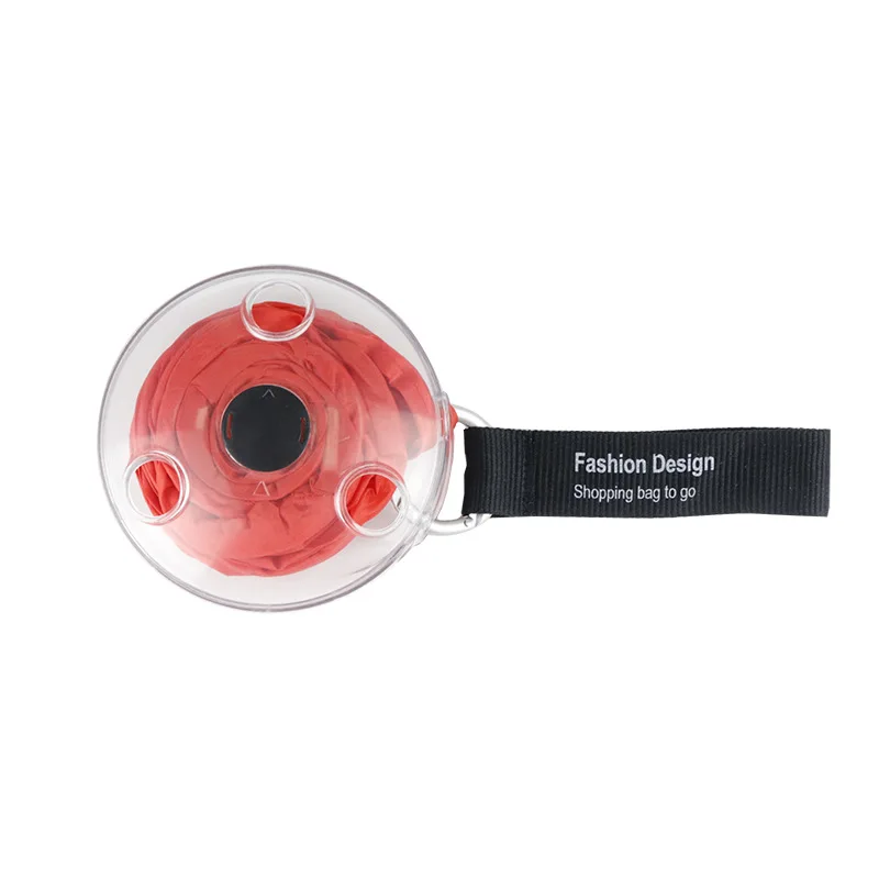 Super-small Portable Folding Retractable Storage Bag Multi Functional Small Disk Supermarket Shopping Bag