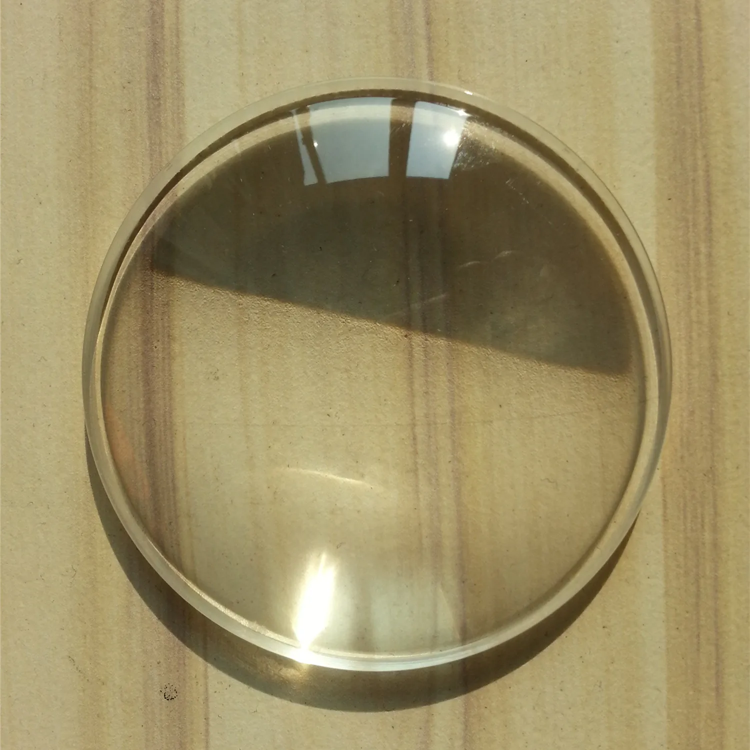 Transparent Optical Crystal Flat Optic Plano Convex Lens for Lighting