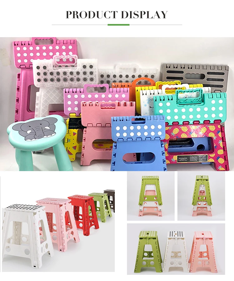 Детское складное пластиковое кресло, 9/11/13/16/18 дюймов, 150 кг