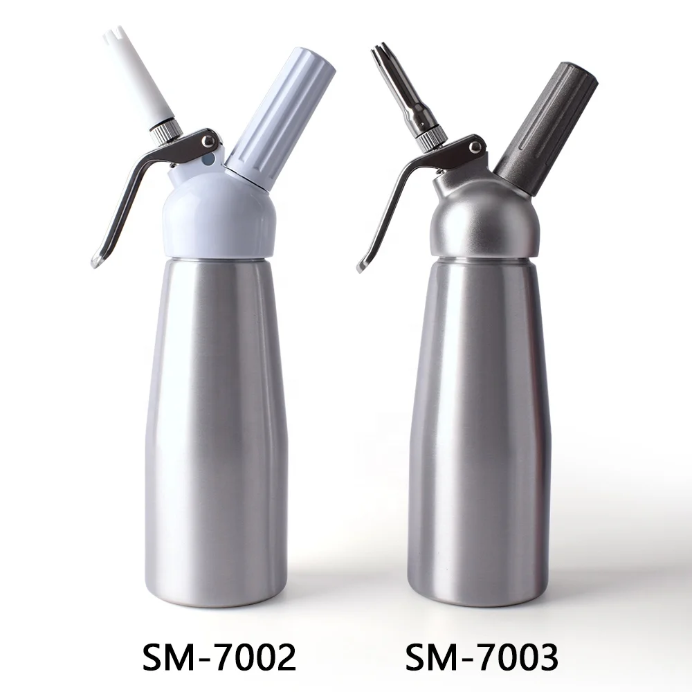 Custom 500ml Aluminum Cream Chargers Whipper Whipped Cream Dispenser
