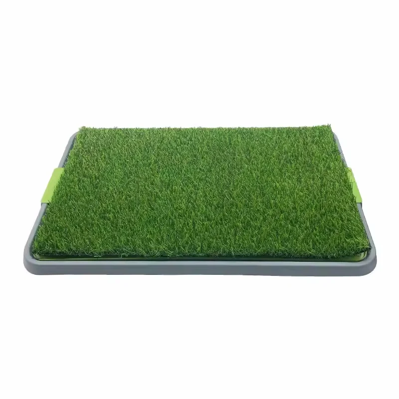 Eco-friendly Portable artificial lawn dog potty pet puppy training pet pee pads dog potty home training toilet mat grass surface