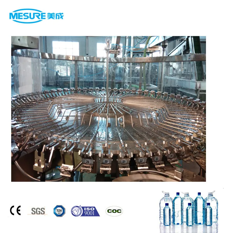 Factory Price Turnkey Full Automatic Monoblock Drinking Water Filling Machinery