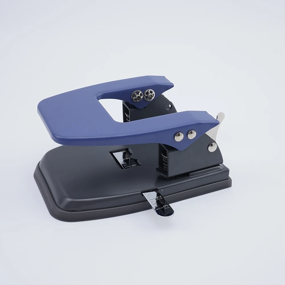 UFEN YF9957 30 sheets Portable Steel Punch Ruler-precise Pinching Punch For Office Supplies Stationery