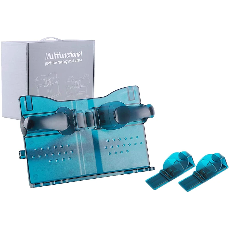 New design durable adjustable folding book reading stand  book holder