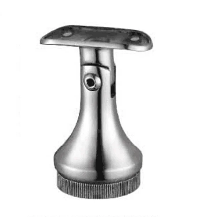 Stainless steel fixed baluster saddle support saddle hand railing bracket