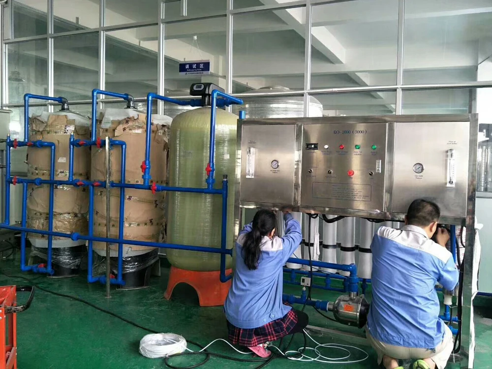  Guangdong 250LPH 500l 1000l 2000lph 3000 l 5000 LPH 10000 литров в час озоновый аппарат обратного осмоса для очистки воды с чистым обратным