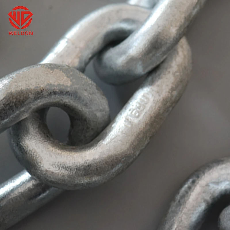 Manufacturer High strength G80 alloy heat treated lifting steel chain
