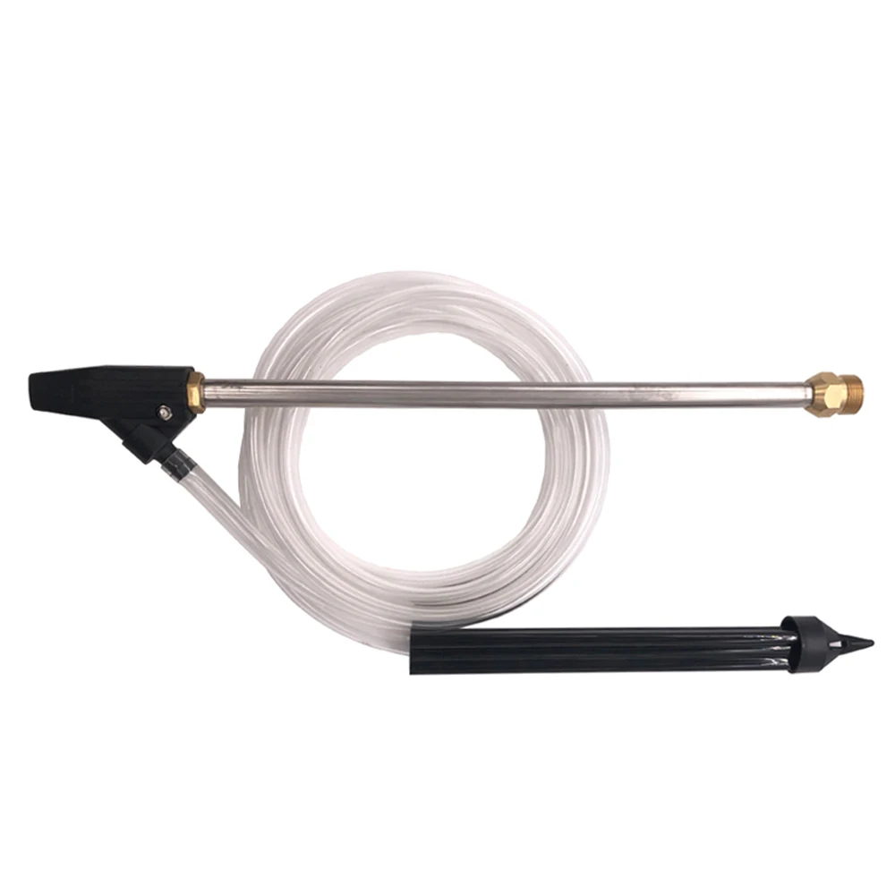 Sand And Wet Blasting Kit Hose Quick Connect With Pressure Washer With Ceramic Nozzle Wash Gun M22*1.5 14mm