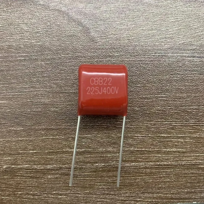 New CBB22 film capacitor 400V225J 2.2UF 225J 400V Pin distance 15mm