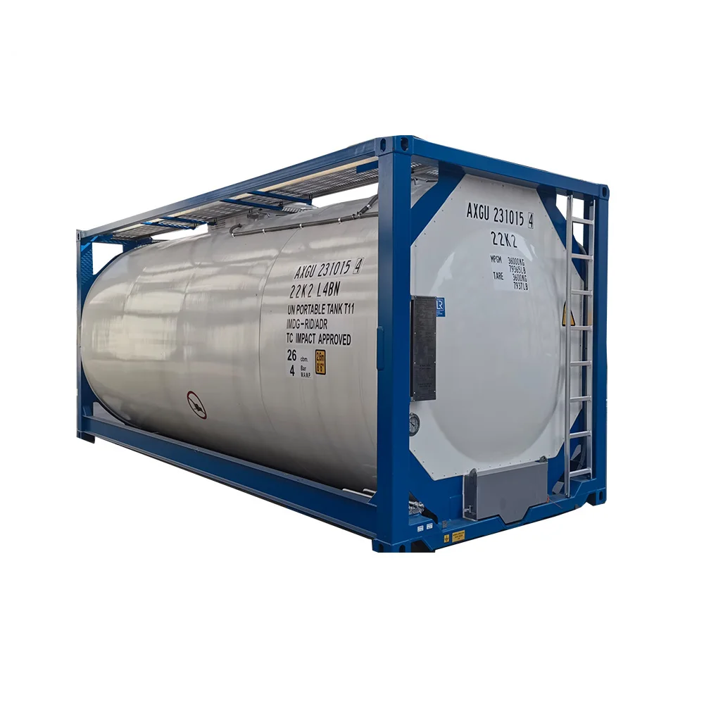 Un T11 25000L портативный стандарт ASME 316L 304L сосуд 20FT ISO танк контейнер