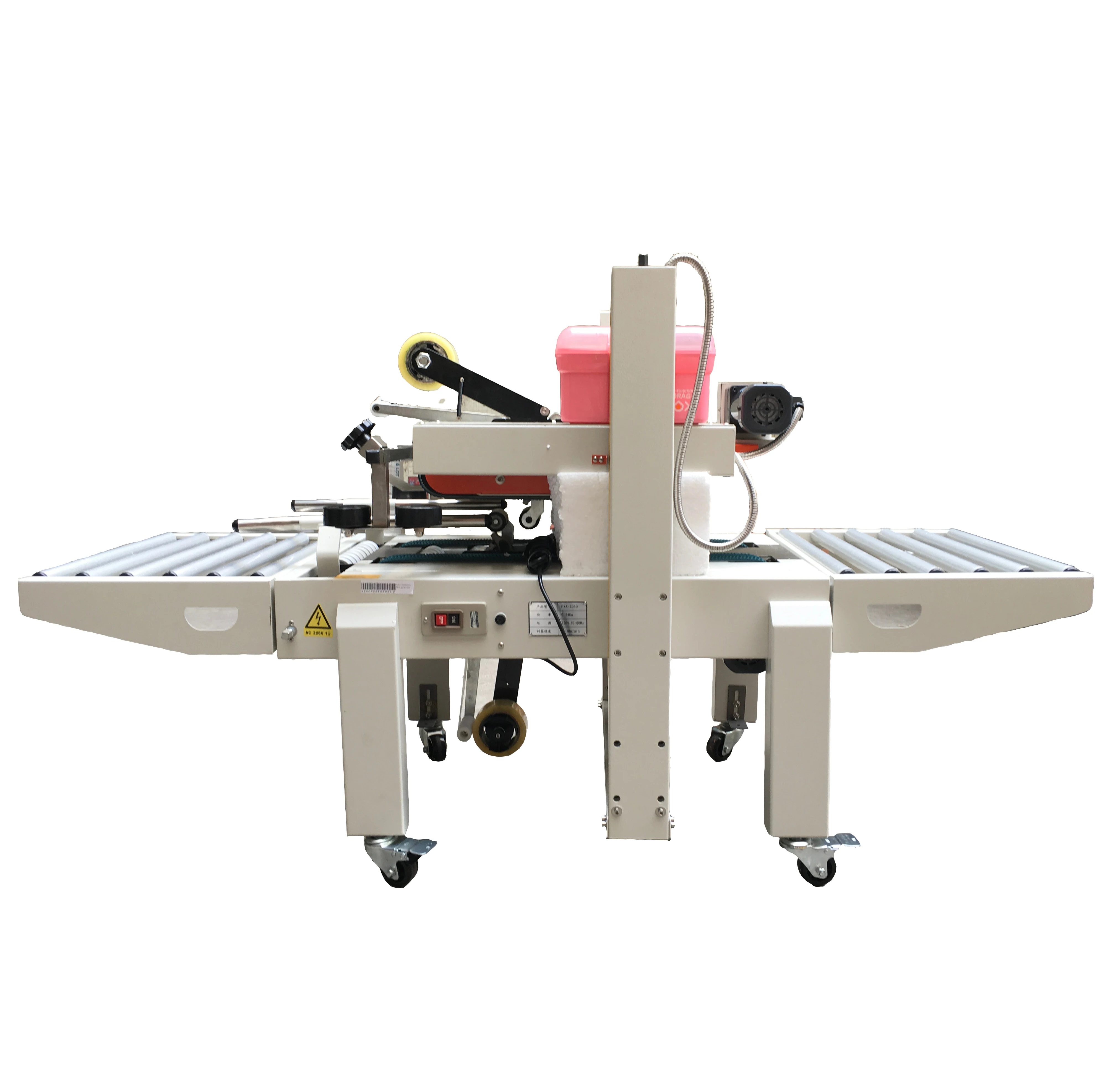 Small boxes Random-type horizontal Shape erector flap folding carton sealing machine match for assmbly line