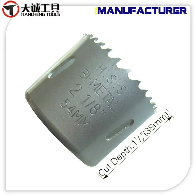 Hot selling holesaw wood cutter M42 Cobalt Bi-Metal Hole Saw