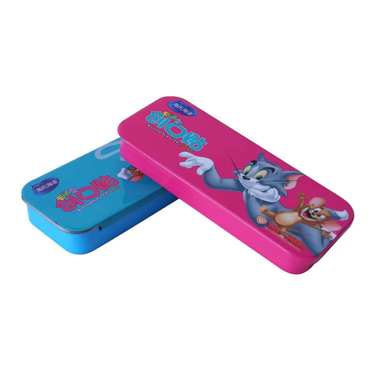 Customize Metal child proof Tin Case CR Metal Tin Can Child Resistant tobacco Tin Box Packaging