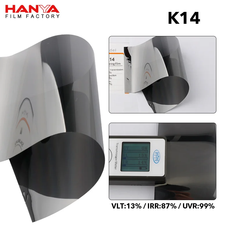HANYA  Sputter Material Photochromic Window Tint Film Car Solar Window Film