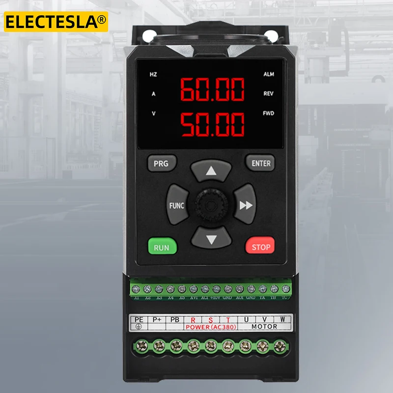 Hot Selling VFD 5.5kw 7.5kw Inverter 3 Phase Variable Speed Frequency AC Drive For Pump