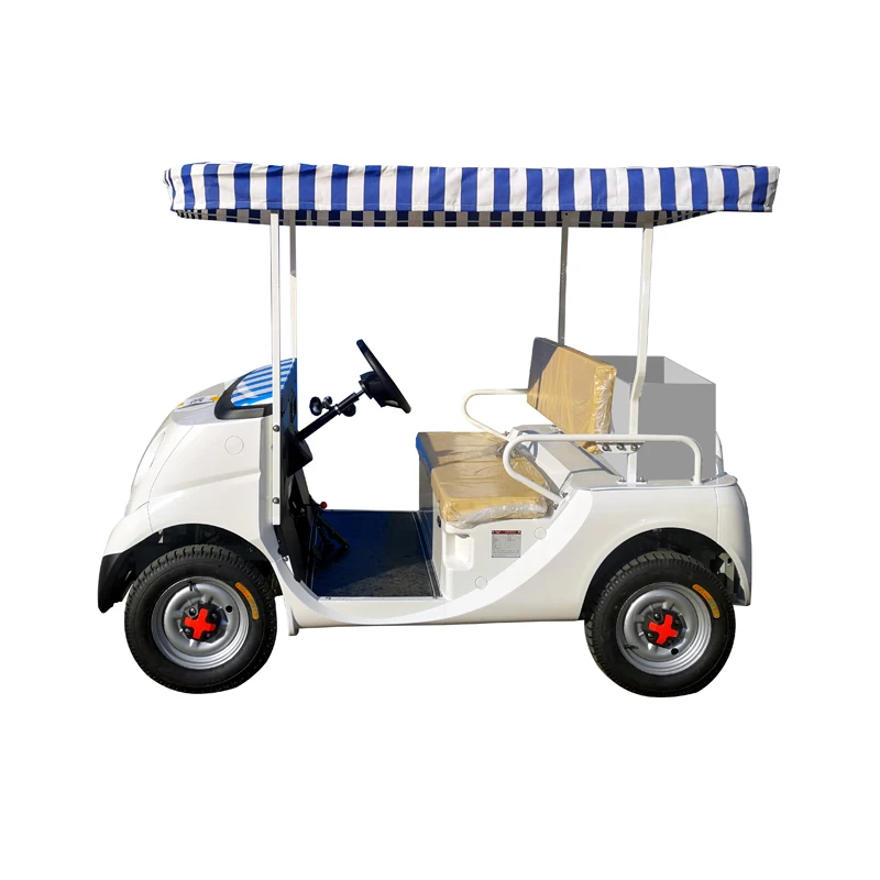 
Newly designed convertible 2-seater Wuling electric car golf cart sightseeing car used in scenic spots 