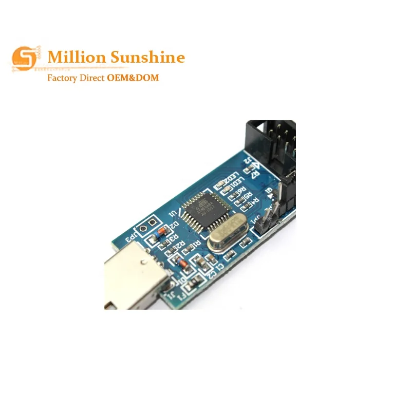 Официальный программатор USBASP USBISP AVR USB ISP ASP ATMEGA8 ATMEGA128 с поддержкой Win7