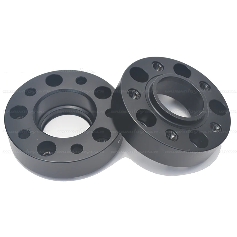 5x120 72.6 Staggered Wheel Spacers Kit 20mm W/ Short Head Bolts Fits E60 E63