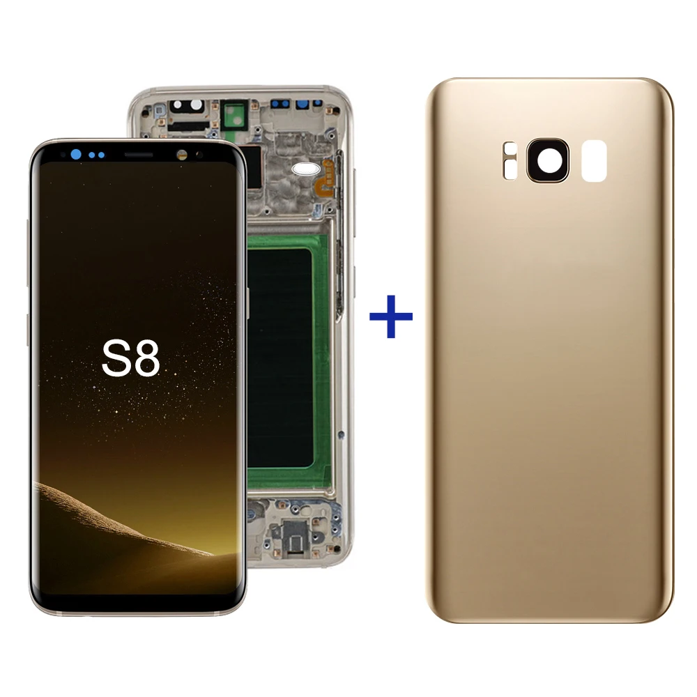 Распродажа 2022 сменный сенсорный ЖК-экран серии S для Samsung S8 Plus Galaxy