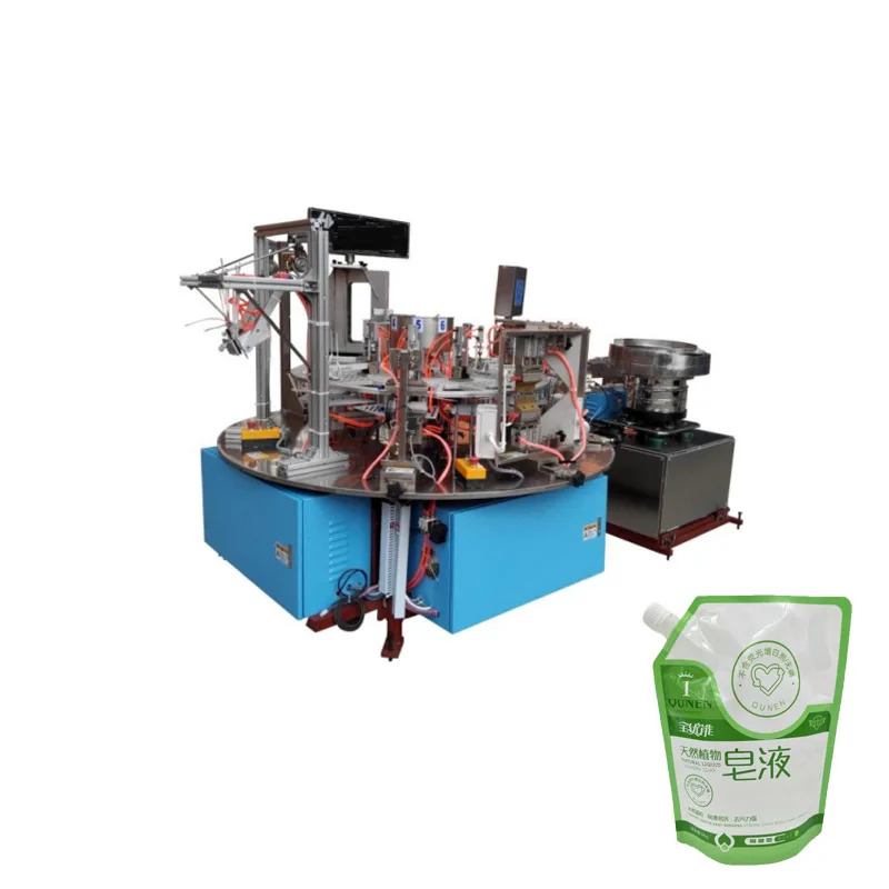 Factory Supply Multi-function Spout Liquid Spout Pouch Making Filling Machine Stand Up Pouch Spout Bag Making Machine