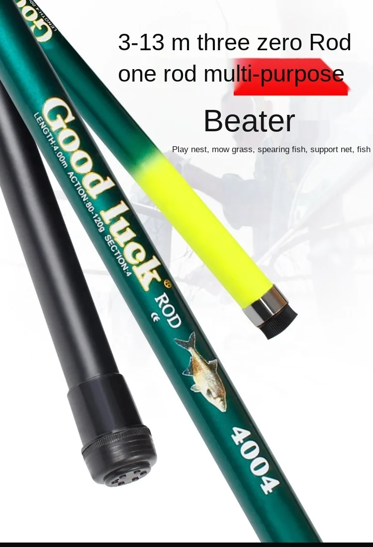 Our factory foreign trade wholesale export fishing rod 30 strong grain glass rod long section sea fishing rod