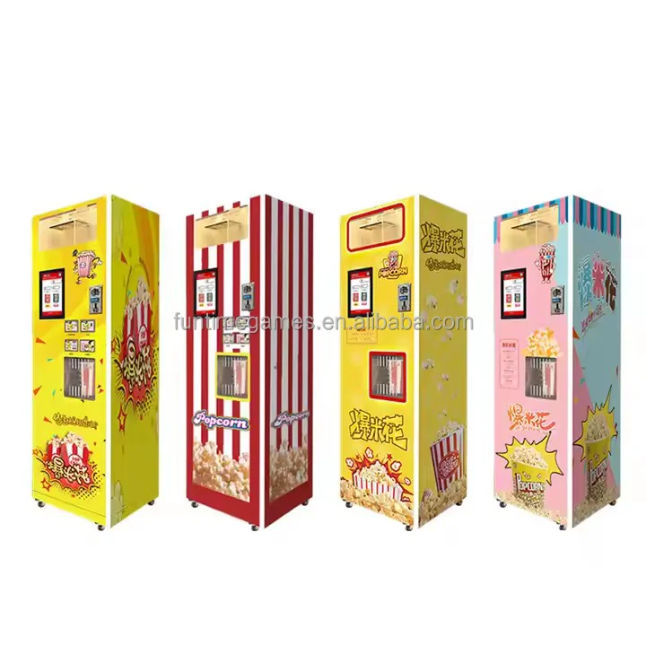 Direct Manufacturing 32oz Commercial Automatic Gas Popcorn Machine Low Cost for Shopping Malls and Parks
