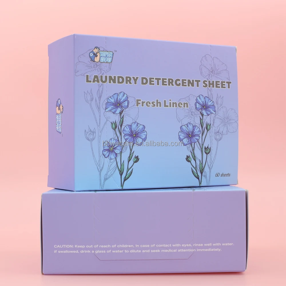 Laundry Strips Eco Washing Sheet Free Sample Private Label Laundry Sheets Cleaning Products For Household Laundry Sheets
