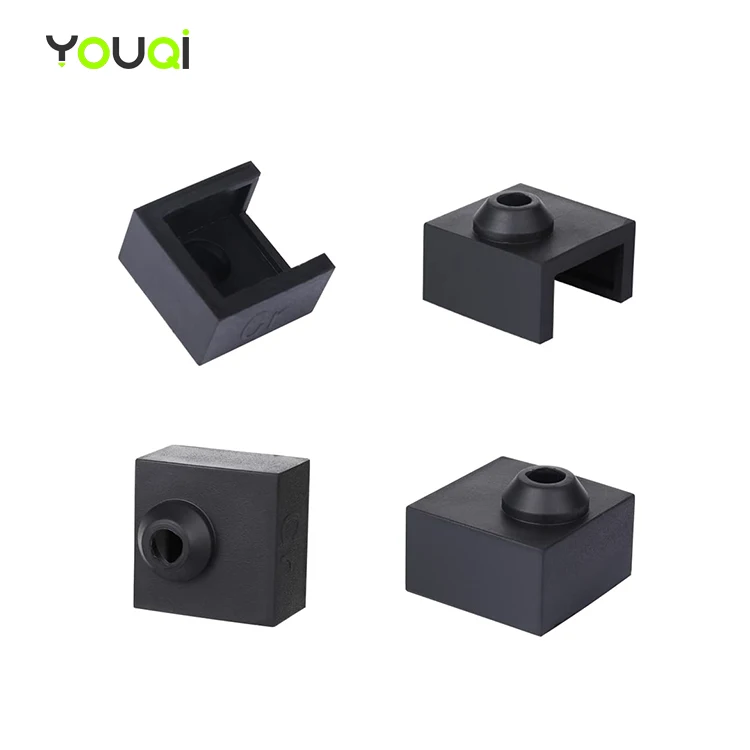 YouQi 3D Printer Hotend CR10 Silicone Sock Heater Block Silicone Cover for Ender 3 CR10 Series