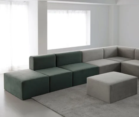 Furniture Simple New Design Living Room Magic Cube Diy Modern Set Fabric Sofa