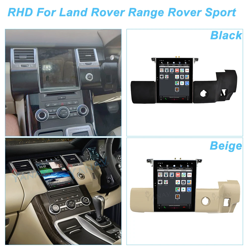 Автомобильный радиоприемник RHD для Land rover-Range Rover Sport Android Авто CarPlay видео GPS навигация головное устройство стерео приемник правая рука